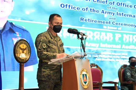 New PH Army auditor, NCR community reserve group .